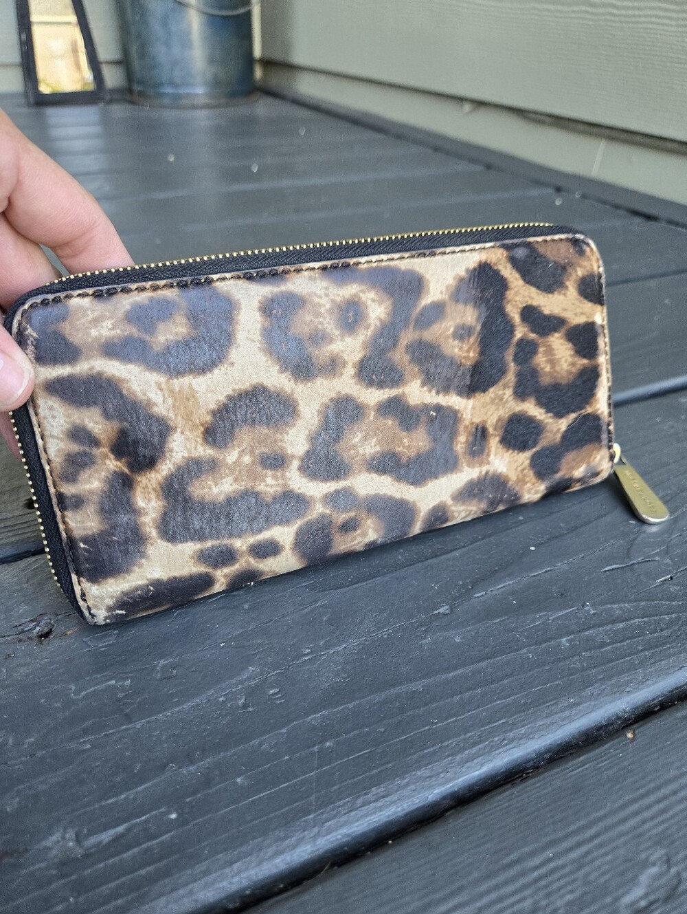 Michael Kors Leopard Print Wallet - Picture 4 of 14